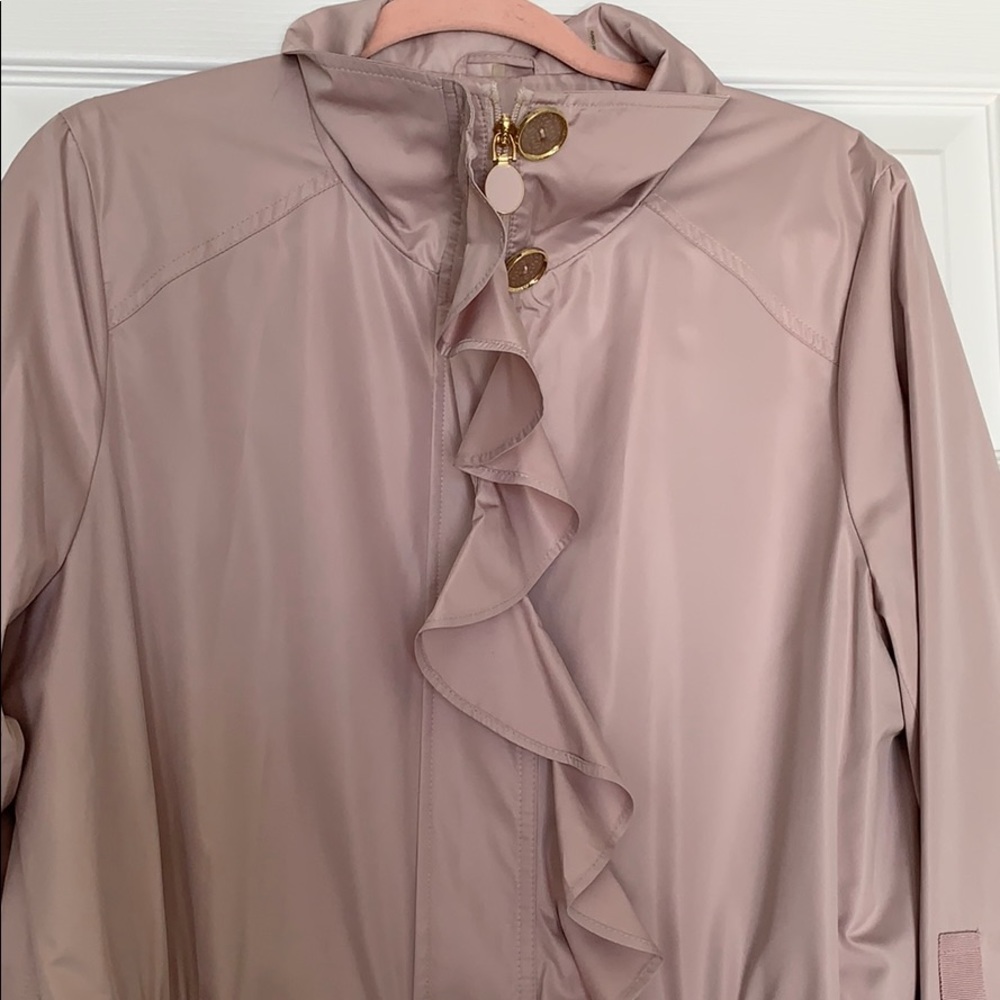 🌷T TAHARI RUFFLE FRONT JACKET🌷 - Picture 3 of 8